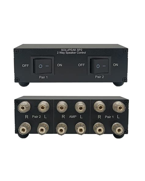 stereo speaker distribution box|Speaker Selectors .